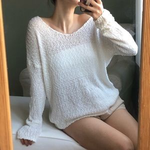 Light Weight Knit Garage Sweater